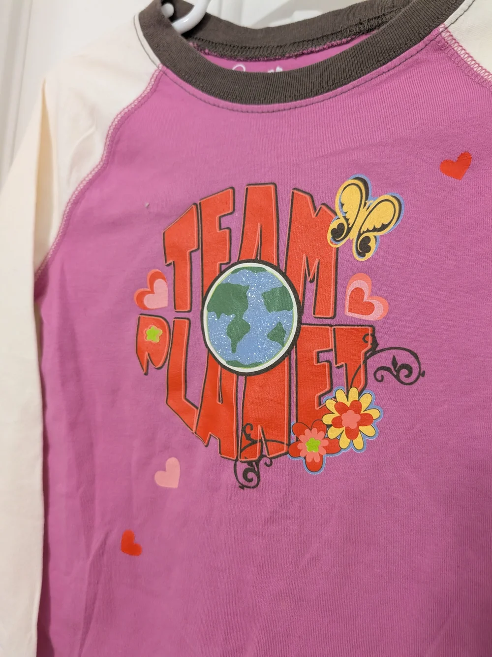 Y2K Children's Place Girls 4T Camo Cargo Pants Team Planet Shirt Outfit